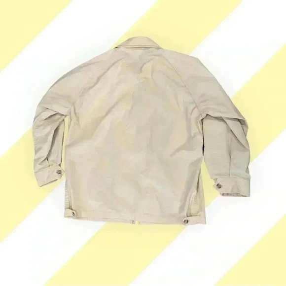 London Fog Rain Coat Full Zip Short Jacket Size 40 regular preppy grandpa - Picture 6 of 10